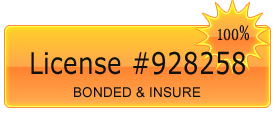 License - bonded & insure